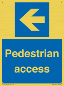 Pedestrian access